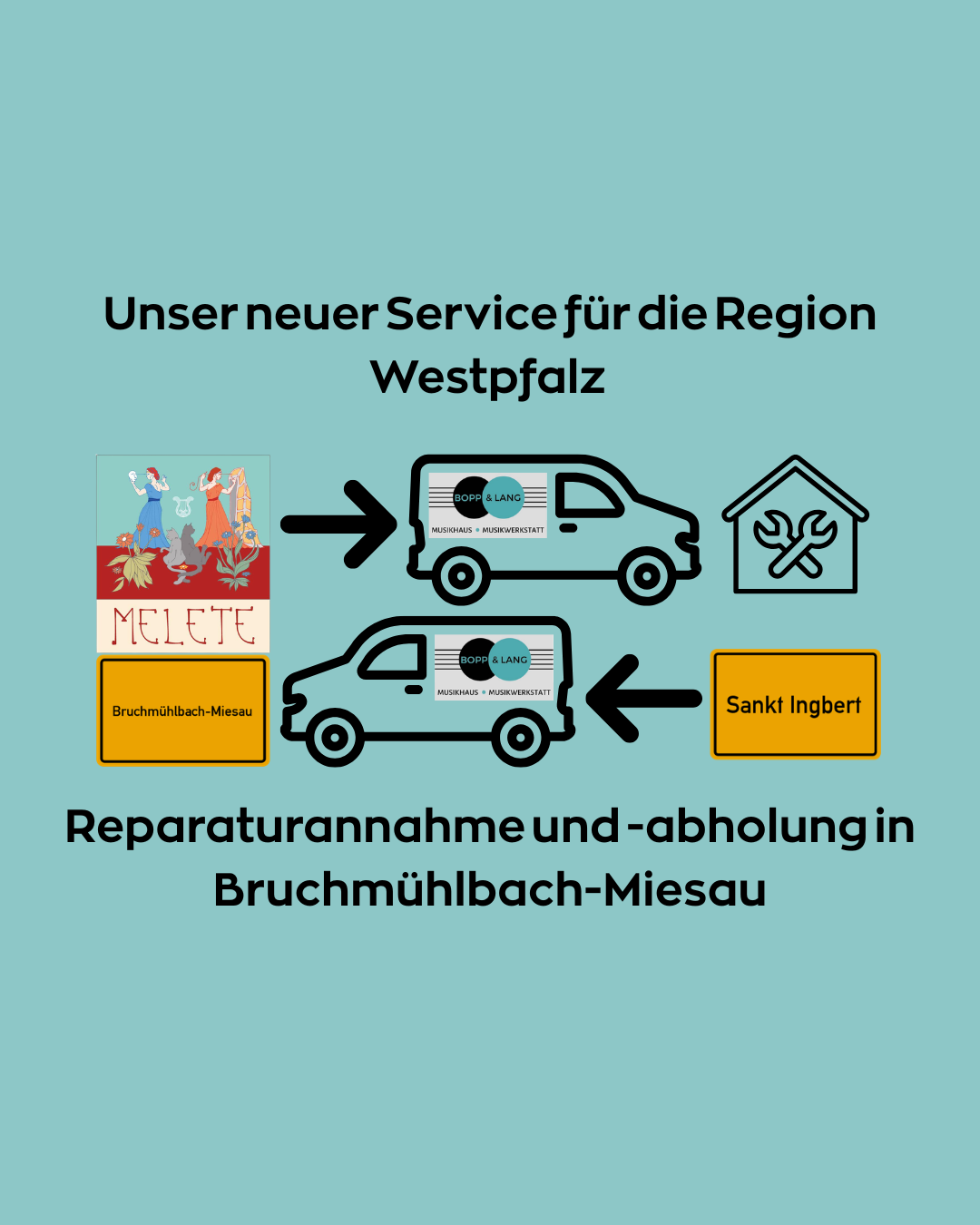 Neuer Reparaturservice für die Region Westpfalz
